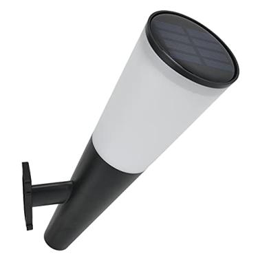 Imagem de Acouto Aplique Solar de Parede RGBW para Exterior - Lâmpada à Prova d'água IP65 que Muda de Cor para Jardim, Varanda, e Rua - Luminária Com Eficiência Energética, Ambiente e Segurança