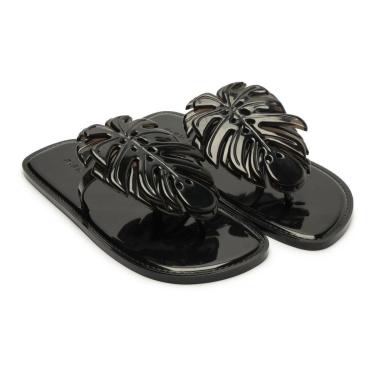 Imagem de Sandália Farm Jelly Preto/Fume-Feminino