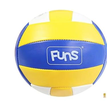 Imagem de Bola de Vôlei Oficial, PVC e Vinil, 22cm de Diâmetro, 280g, Cores Sortidas, para Quadra, Praia e Rua