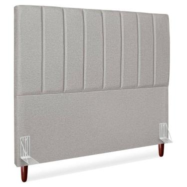 Imagem de Cabeceira Queen 160 cm Com Frame Carla Linho Artte