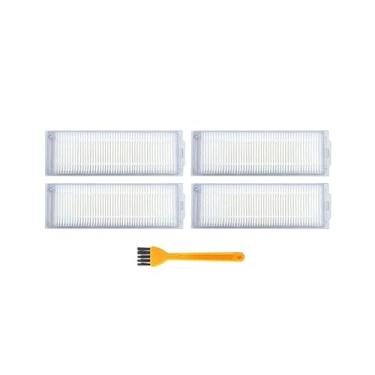 Imagem de Kit de peças de reposição 4 em 1 - Escova principal + Escova lateral + Filtro HEPA + Pano de limpeza, compatível com Xiaomi Mi Robot Vacuum Mop 2 Lite/2 Pro/MJSTL/MJST1SHW(Set 14)