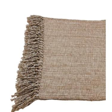 Imagem de Jogo de Passadeira de Tear, Tapete de Cozinha, 3 Peças Algodão(CARAMELO MESCLADO T)