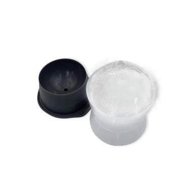 Imagem de Forma de Gelo Esfera para Drinks, 6cm, Plástico, 11,3cm x 7,8cm, Uso Doméstico