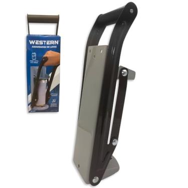 Imagem de Amassador de Latas com Abridor de Garrafas, Material EVA e Aço Carbono, 32x10x8cm, 1100g, Portátil