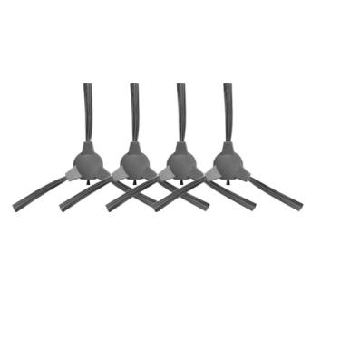 Imagem de Escova principal + escova lateral + filtro HEPA, compatível com o aspirador robô Ionvac Robo Vac 2000 - Acessórios e peças de reposição para aspirador robô(Set 3)