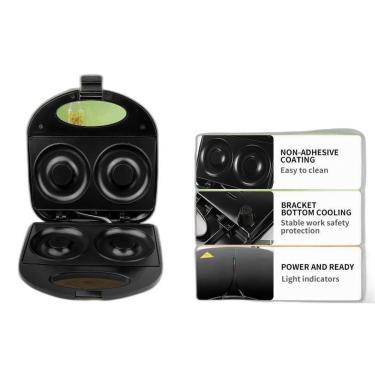 Imagem de Super Máquina 2 Donuts Extra Grande 10Cm Profissional 220V