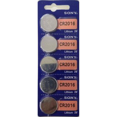Imagem de Kit Com 10 Cartelas De Bateria Cr2016 Murata 5 Unidades