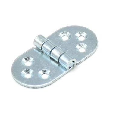 Imagem de O pivô de rolamento de carga com dobradiça silenciosa é usado para armários industriais, 1 peça (ferro)