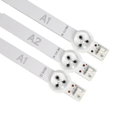 Imagem de KGRHJSA Compatível com retroiluminação LG para LG 32 polegadas LCD retroiluminação (6916L-1204A A1)(- 1105A A1)(- 1437A B2)(- 1426A B1)(- 1(2PCS=7LED1PCS 8LED)