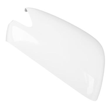 Imagem de aqxreight Tampa do Espelho Retrovisor Lateral Forte Proteção à Prova de Intempéries Substituição Ajuste Jazz 2009 2013 Abs Branco Sem Pintura Customizável (Direita (76201 TF0 E11))