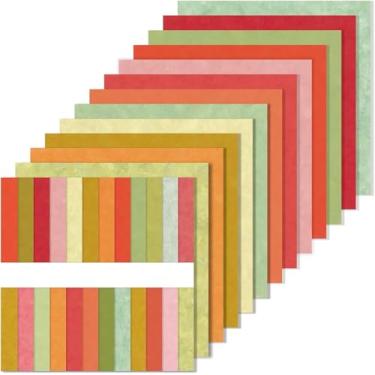 Imagem de 36 folhas de papel para scrapbook, papel decorativo de 30,5 x 30,5 cm, cartolina dupla face, adequado para cartões comemorativos, faça você mesmo/e decoração de álbum