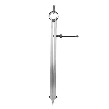 Imagem de Bússola com espaçamento de agulha dupla, aço carbono, couro, ferramenta artesanal, divisor de asa, bússola para marcação mecânica, artesanato em couro 100mm 150mm 200mm 250mm (250mm)