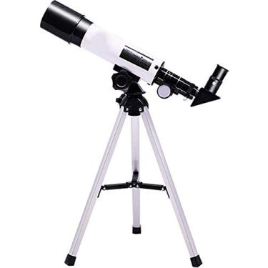 Imagem de Telescópio astronômico infantil High Telescópios de observação de estrelas para iniciantes em astronomia, alunos do ensino fundamental usam aventuras ao ar livre, atribuem importância à educação
