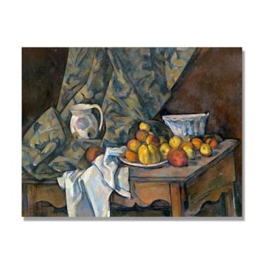 Imagem de NHLDZYH Arte em tela vintage de frutas mortas, pintura clássica de cozinha country, decoração de parede de casa de fazenda quente para sala de jantar e cozinha. A52. 50 x 65 cm-19,7 x 25,6 pol