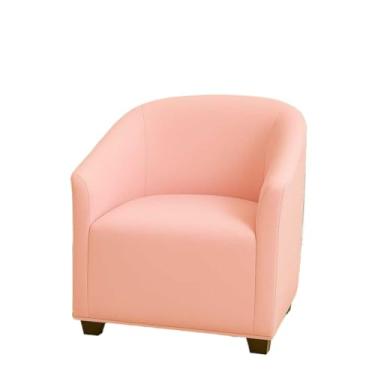 Imagem de Os apoios de braço em forma de ferradura, capa cadeira, são revestidos com gel elástico, o que facilita a instalação e garante sua fixação(ROSA)