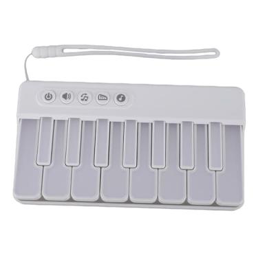 Imagem de GOWENIC Piano de Teclado para Crianças, Piano Infantil Portátil Iluminado Teclado Música Instrumento Educacional Brinquedo Com Luzes de -íris, para Meninas e Meninos de 2 a 4