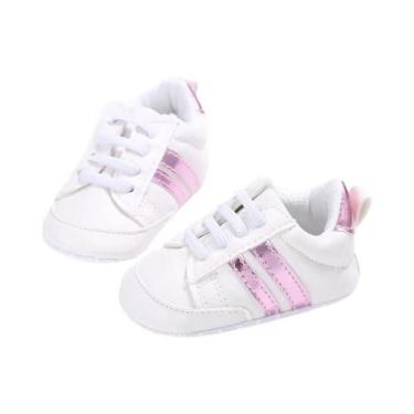 Imagem de Sapatos Para Bebês Meninos E Meninas De 0 a 24 Meses, Fofos, Dourados 