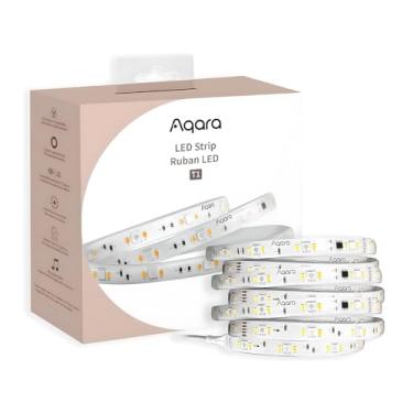 Imagem de Fita LED Inteligente LED Strip T1 RLS-K02D RGBW Wi-Fi. Transforme Ambientes com Cores Personalizáveis, Controle por App, Voz (Alexa, Google, HomeKit) e Automação Residencial