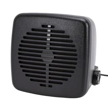 Imagem de Jectse Orador Externo do Rádio do Carro, Orador Metal Abs da Tomada de 5w 3.5mm Com Cabo de 1.8m para o Transceptor Móvel Rádio Presunto de Mototrbo Cb