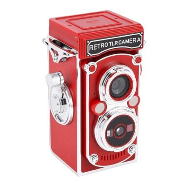 Imagem de Tangxi Mini Câmera Digital retrô, Fotos de 64 MP, Vídeo FHD 1080P, Estilo TLR Portátil, Câmera Vintage Com Foco Automático e Vlogging para Viagens (Vermelha)