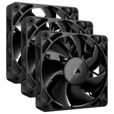 Imagem de Kit com 3 Ventoinhas Corsair iCUE LINK RX120, 120mm, Preto - CO-9051010-WW-Unissex