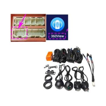 Imagem de Sistema De Visão Surround 3D 360 Graus 1080P Para Estacionamento De Ca