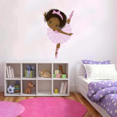 Imagem de Adesivo De Parede Bailarina Mod20 - Lojinha Da Luc Adesivos