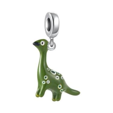 Imagem de Berloques De Prata Com Acabamento Verde Em Formato De Abacate, Besouro