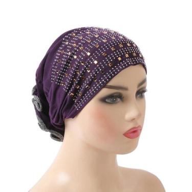 Imagem de Hijab Turbante Feminino De Cobertura Total H008 Pronto Para Usar, Lenç