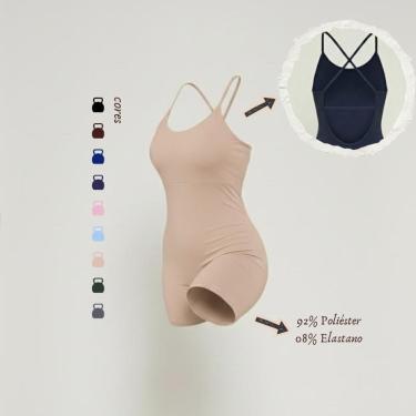 Imagem de Macaquinho Alcinha Suplex Leve e Fresco para Treinos, Academia e Dia a Dia – 9 cores P ao GG-Feminino