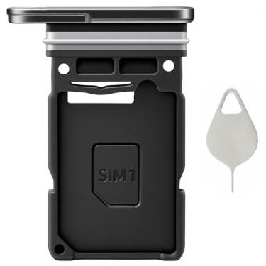 Imagem de Ubrokeifixit Suporte para bandeja de cartão SIM único Galaxy S25 Ultra S938U1 de substituição para Samsung Galaxy S25 Ultra S938U S938W S938U1 S938B S938E (S938U-Jet Preto)