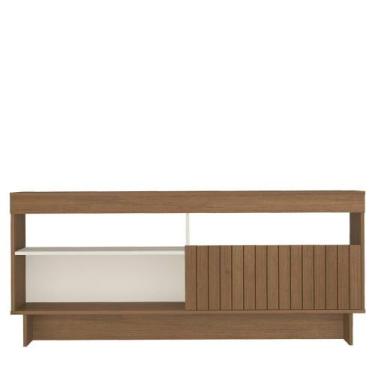 Imagem de Rack Bancada Tv 65 Pol 160 Cm 1p Basculante Cinamomo Arly - MILANI MOV