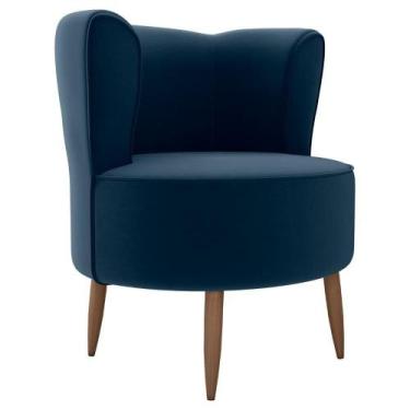 Imagem de Poltrona Decorativa Pes Palito Savana Milani Store. - MILANI MOVELARIA