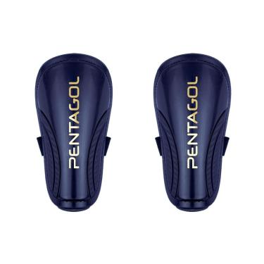 Imagem de Kit 10 Pares de Caneleira de Futebol Infantil Pentagol Start-Unissex