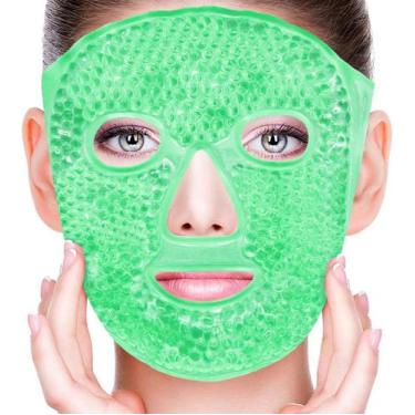 Imagem de  Máscara Facial em Gel Terapêutica Quente ou Fria  Relaxamento e Alívi