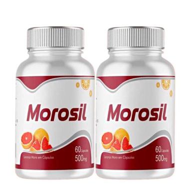 Imagem de Laranja Moro 2 potes x 60 caps 120 capsulas 500mg Moro sil - NS SUPLEM