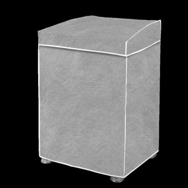 Imagem de Capa Máquina De Lavar Flanelada Cinza Perolizada P