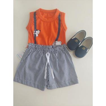 Imagem de Conjunto infantil masculino - Mamaededo