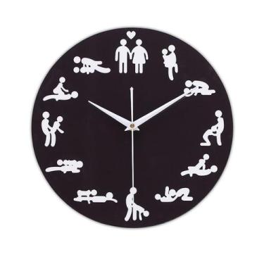 Imagem de Relógio de parede Love Position Anime Vinyl Record 32cm - yiweisai