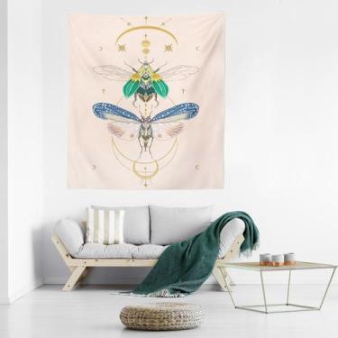 Imagem de Tapeçaria colorida para sala de parede de insetos 150x100cm - yiweisai