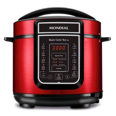 Imagem de Panela de Pressão Elétrica Digital Mondial PE39 5L 127V