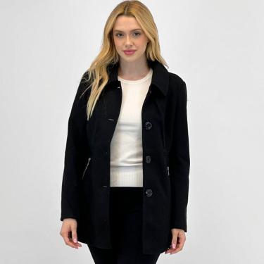 Imagem de Casaco Facinelli Médio com Botão Feminino-Feminino