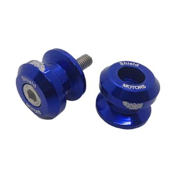 Imagem de Slider Traseiro Shield Motors Com Suporte Universal - Azul