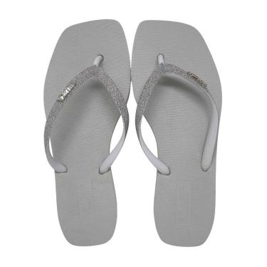 Imagem de Chinelo de Dedo Feminino Bico Quadrado Leve Brizza Arezzo-Feminino