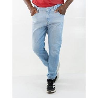 Imagem de Calça Masculina Slim Jeans Delavê Elastano Anticorpus-Masculino