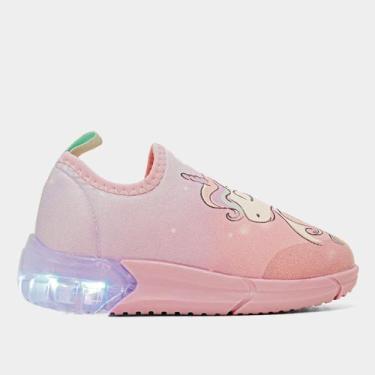 Imagem de Tênis Infantil Bibi Space Menina, Rosa, Lilás, 24