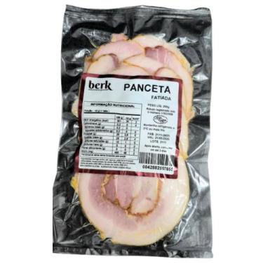 Imagem de Pancetta redonda defumada fatiada 200gr berk charcutaria gourmet
