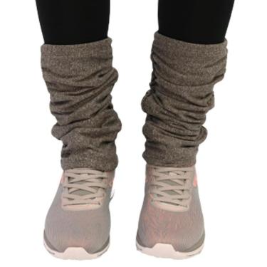 Imagem de Polaina Feminna Com Fleece Interno Para Treino Fitness Frio-Feminino