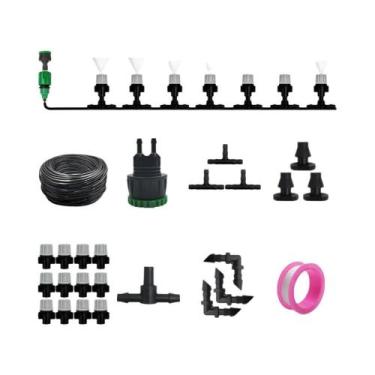 Imagem de Cabeça de Spray Automática Portátil para Mangueira de Jardim (10-20m) 