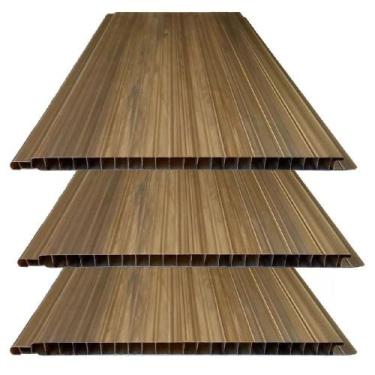 Imagem de Forro 200x10,00mm Imbuia 5 Metros -1952 - Bariri Pvc Forro 200x10,00mm